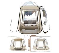 VEVOR, tienda de burbujas inflable, 305 x 275 x 220 cm, tienda de camping transparente, cúpula para jardín, tienda iglú con ventanas, tienda deportiva, vista panorámica de 540°, para 4-8 personas, ide