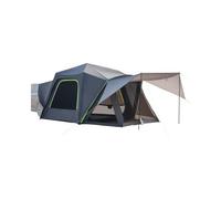VEVOR Tienda de Campaña SUV para Acampar, PU2000 mm Impermeable, Diseño Espacioso de Doble Capa para 5-8 Personas, con Toldo y Ventanas de Malla, y Bolsa de Almacenamiento, 3050 x 3100 x 2300 mm