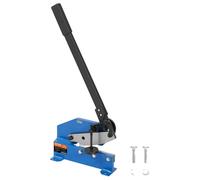 VEVOR, tijera manual para chapa de 190 mm, cortadora de mesa HS-8 fabricada con material Q235, tijera manual para chapa para el procesamiento manual de acero grueso, prensa de rodillos de alto rendimi