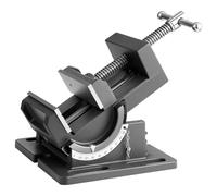 VEVOR Tornillo de Banco Inclinable, Ancho de Mordaza de 10,795 cm, para Taladro de Columna, Inclinación Ajustable de 0 a 90°, para Banco de Trabajo de Carpintería y Mesas, Negro, 230 x 190 x 120 mm