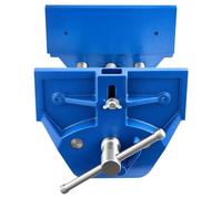 VEVOR Tornillo de Banco para Carpintería de Liberación Rápida, Ancho de Mordaza de 23 cm, Apertura de Mordaza de 26 cm, Construcción de Hierro Fundido, Tope Frontal Ajustable, 480 x 235 x 200 mm