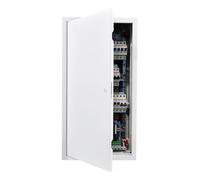 VEVOR Trampilla de Inspección para Paneles de Yeso, Puerta de Acceso de Acero Galvanizado 620x315 mm, con Pestillo de Destornillador, para Instalación de Fontanería y Electricidad en Techos, Blanco