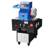 VEVOR Trituradora de Plástico, Granuladora, 2,2 kW, 100-150 kg/h, Pulverizadora y Recicladora con Ruedas, Cuchilla SDK-11 y Malla de 6 mm para PVC, ABS y PTFE, 730 x 520 x 950 mm