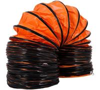 VEVOR Tubo PVC Flexible de 4,9 m, Conductos de Ventilación para Ventiladores de Diámetro de 30,48 cm, Tubo Ventilación Flexible -28 ~ 82℃, Tubo Flexible de Aluminio 35x35x18 cm, Peso Bruto 4,48 kg