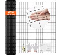 VEVOR: Valla de alambre galvanizada de 1220 x 15240 mm, rollo de alambre, valla metálica con revestimiento de vinilo, ideal para barreras de gallineros, vallas para conejos y serpientes, y cercados pa