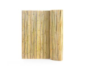 VEVOR Valla de Bambú Natural 1,8 x 1,2 m Pantalla de Privacidad Rollo Protector de Bambú Decorativo Pantalla de Privacidad para Jardín, Patio Trasero, Balcón, Terraza, Piscina, Terraza