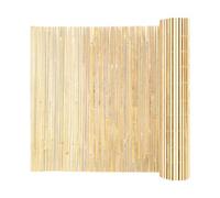 VEVOR Valla de Láminas de Bambú Natural 4,8 x 1,8 m Pantalla de Privacidad Rollo Protector Decorativo de Bambú para Ocultación en Jardín, Patio Trasero, Balcón, Terraza, Junto a la Piscina