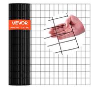 VEVOR Valla Metálica, 91 cm x 7,62 m, Alambre de Acero Galvanizado 1,52 mm Diámetro para Gallinas, Conejos, Recubierta de Vinilo para Recintos de Animales, Alambre para Jaulas, Vallas de Jardín