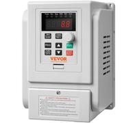 VEVOR Variador de Frecuencia Convertidor de Frecuencia de 4kW 5HP 18A 0-400Hz VFD con Entrada Monofásica Regulador de Salida Trifásico Control de Velocidad Enfriamiento Rápido para Motor de Maquinaria