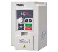 VEVOR Variador de Frecuencia de 2,2kW 5A Entrada Trifásica de 380V 50/60Hz a Salida Trifásica de 0-380V 0-2000Hz Inversor de Frecuencia VFD para Control de Velocidad del Motor del Husillo CNC