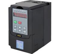 VEVOR, variador de frecuencia VFD de 7,5 kW para control de velocidad de motores de husillo, 10 HP, 220 V (7,5 kW, 220 V)
