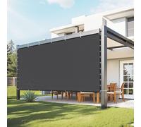 VEVOR - Vela de protección solar del 90% (305 x 366 cm), vela para exteriores fabricada con material HDPE de 140 g/m², ideal para terrazas, jardines y patios ()