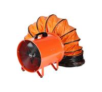 VEVOR Ventilador Extractor Industrial 900 W Extractor de Aire Conducto 406,4 mm Manguera de Extracción 10 m Volumen de Aire de 8792 m3/h Extractor de Aire 2 Engranajes para Extracción de Polvo y Humo