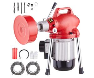 VEVOR XX370W 5/8IN 120FT Desbloqueador de Tuberías