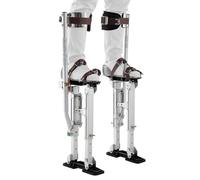 VEVOR Zancos para Paneles de Yeso de Aluminio Ajustables 409-613 mm, Zancos de Trabajo con Almohadillas, Capacidad de Carga de 103 kg, Patas de Goma Antideslizantes para Pintura Decoración Jardinería