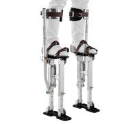 VEVOR Zancos para Paneles de Yeso de Aluminio Ajustables 409-613 mm, Zancos de Trabajo con Almohadillas, Capacidad de Carga de 103 kg, Patas de Goma Antideslizantes para Pintura Decoración Jardinería