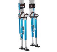 VEVOR Zancos para Paneles de Yeso de Aluminio Ajustables 615 a 1023 mm, Zancos de Trabajo con Almohadillas, Capacidad de Carga 103 kg, Patas de Goma Antideslizantes para Jardinería Pintura Decoración