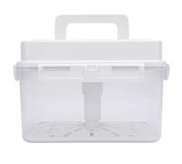 VGEBY Contenedor de Almacenamiento de Kimchi Rectangular de Gran Capacidad, Fácil de Limpiar para Cocina de Fermentación de Chucrut, 1 Unidad (4L)