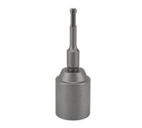 VGEBY Destornillador de Varilla de Tierra de Acero Forjado para Taladro Percutor, Herramienta a Prueba de Impactos para Instalación de Postes en T y Tomas de Corriente (45mm)