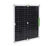 VGEBY Panel Solar Portátil Monocristalino Plegable Kit 200 W 12 V con Adaptador 10 en 1 Alta Tasa de Conversión para RV Barco Camping Al Aire Libre Carga Fuera de la Red