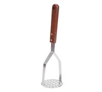 VGEBY Triturador de Patatas, Triturador de Patatas de Acero Inoxidable con de Madera, Herramienta de Cocina Manual para, Aguacate, Frijoles, Frutas y Verduras, Prensa Manual Resistente para Cocineros