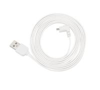 VGOL 1 cable de alimentación micro USB plano de 2 m de ángulo recto de 90 grados para cámaras compatible con Arlo Pro, Pro 2 compatible con Arlo GO compatible con Arlo U8I0