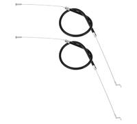 VGOL 2 cables del acelerador para cortacésped 41801801150 de 48,5 cm compatible con Stihl FS90 FS100 FS110 FS130