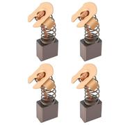 VGOL 4 Escobillas de Carbón de 7 X 11 X 12 Mm Compatible con Makita DTM51 Multiherramienta Inalámbrica de 18 V