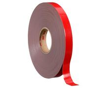 VHB 3M Cinta de Espuma Acrílica 4611F, Gris, 38 mm x 33 m, 1.1 mm, 2 Rollos