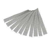 vhbw 10x filtro reemplaza Daikin KAF970A46, 99A0391 para aire acondicionado, bomba de calor - Fotocatalítico, 25,5 x 8 x 0,5 cm, sin marco