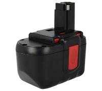 vhbw 1x batería Compatible con Bosch PSB 24VE-2, Saw 24V, GSR 24VE-2, GST 24V Herramienta (3000 mAh, NiMH, 24 V)