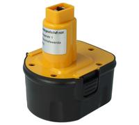 vhbw 1x batería Compatible con Dewalt 2872B, 2852B, 2832K, 2812K, 2812B, 2802K, 2861K-2, 152250-27, 2802 Herramienta (2000 mAh, NiMH, 12 V)
