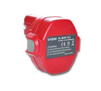 vhbw 1x Batería Taladro Compatible con Makita 1051DWF, 1051DWDE, 1051DWFE, 1051D, 1051DWAE, 1051DWA, 1051DWD Herramienta (3000 mAh, NiMH, 14,4 V)