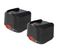 vhbw 2X batería Compatible con Bosch AdvancedDrill 18, AdvancedImpact 18, AdvancedCut 18 Herramienta, Herramientas de jardín (4000 mAh, Li-Ion, 18 V)