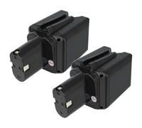 vhbw 2X batería Compatible con Bosch Serie GBM 1.ª generación Herramienta (2500 mAh, NiMH, 9,6 V)