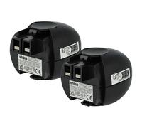 vhbw 2X batería Compatible con Metabo 00064000, 6.00064.50, 6.00059.51, 6.00063.50, 6.00059.50 Herramienta (2100 mAh, NiMH, 4,8 V)