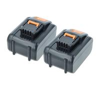 vhbw 2X batería Compatible con Worx Landroid WG801E.9, WR142E, WR110MI, WR143E, WR147.1, WR147E.1, WR130E Herramienta (3000 mAh, Li-Ion, 20 V)