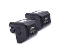 vhbw 2X batería Compatible con Würth ANG12, 70291510, 7256020, 7251017, 0702915 Herramienta (1500 mAh, NiMH, 12 V)