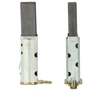 vhbw 2x escobilla carbón 26,2 x10,1 x 6,9 mm compatible con Stihl MSE 141C motosierra + resorte