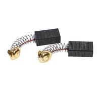 vhbw 2x escobilla de carbón 6,55 x 9 x 17 mm compatible con Hitachi G10SD2, G12SA2, G12SE, G12SA3, CM5SB, DH24PB2, DH22PB herramientas + resorte