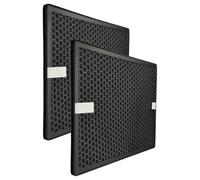 vhbw 2x Filtro carbón activo reemplaza Philips FY1413/30 para purificador de aire - Filtro de aire Negro