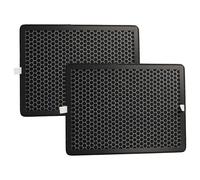 vhbw 2x Filtro de aire compatible con Rowenta Pure Air Nanocaptur PU3040 purificador - Filtro combi carbón activo + Allergy+