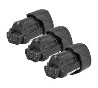 vhbw 3X batería Compatible con AEG BLL12C, BS12C2, BS12C, BSB 12C, BBH12, BBS 12C, BLL 12C, BS 12C Herramienta (1500 mAh, Li-Ion, 12 V)