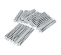vhbw 4X Cepillo Compatible con Dolphin Cosmos 30 Robot | aspirador de piscina - De PVC, 17,5 x 13 x 2 cm