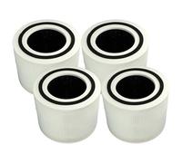 vhbw 4x filtro de aire compatible con Levoit Core 300 RF | 300S, 300 purificador - Filtro combi nailonprefiltro + HEPA + carbón activo