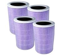 vhbw 4x Filtro HEPA compatible con Xiaomi Mi Air Purifier 2C purificador aire - Filtro de repuesto con filtro carbón activado, antibacteriano
