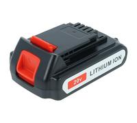 vhbw Batería Compatible con Porter Cable PCC620LB, PCC620B, PCC601, PCC640, PCC620LBR, PCC601LA, PCC600 Herramienta (2000 mAh, Li-Ion, 20 V)