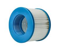 vhbw Cartucho de Filtro Compatible con Arebos 24 V 70 W Piscina | Recambio azul / blanco
