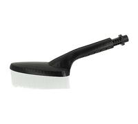 vhbw Cepillo compatible con Kärcher K 5.91 MD, K 5.85 M, K 5.80 M T 200, K 5.80 M plus hidrolimpiador - 34x10 cm negro blanco