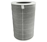 vhbw Filtro carbón activo compatible con Xiaomi Smart Air Purifier 4 Pro purificadores de aire - Filtro de aire H12 gris blanco